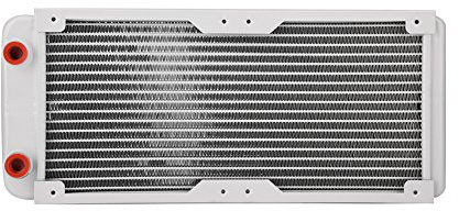 Bewinner G1 / 4 Aluminium kylradiator, flytande värmeväxlare för vattenkylare, galvaniserad aluminiumbeläggning av, radiator (240 mm)