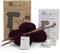 Needle It® - Komplettes Strickset für Anfänger mit Stricknadeln - Strickschal aus Wolle - Geschenkidee (Burgunderrot)