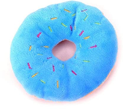 pulunto Donut Creativo Perros Juguete Mascota PuppyPlay Lindo Peluche Perro Chillón Forma Directa Suministros De Donut Fábrica