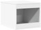 vidaXL Katzenklo Schrank, Katzenschrank Katzentoilette, Beistelltisch Katzenhaus, Katzenmöbel Verstecktes Design, Weiß Holzwerkstoff