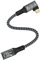 CAKOBLE USB C Verlängerungskabel 0,25m, Winkel Buchse auf Stecker, Unterstützt 3.2 20Gpbs/240W und 4K@60Hz Mit iPhone 16/15 MacBook Galaxy S24