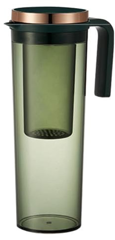 PRETYZOOM - Brocca Di Raffreddamento Dellacqua Gratuita - Brocca Per Bevande Per Feste Di Grandi Dimensioni Brocca Per Servire Bevande Con Coperchio Facile Da Versare