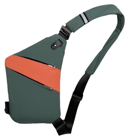 kyn italia La Compatta - Antifurto Intelligente borsa da Viaggio Antifurto da Uomo - Piatta e Invisibile Sotto la Giacca, Borsa multifunzionale alla moda, per Viaggi e Quotidiano