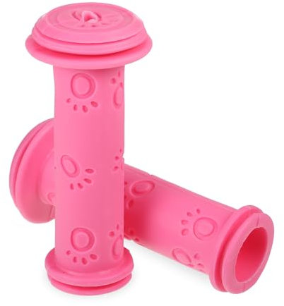 Poignées de guidon de vélo 2 pièces, poignées de guidon de 22 mm pour vélo pour enfant, poignées de guidon pour enfant, poignées de vélo en caoutchouc, poignées de guidon de scooter universelles pour