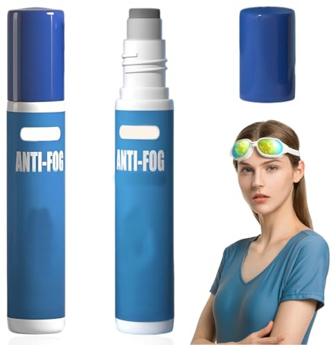Anti-Buée pour Lunettes de Natation, Pour Enfants et Adultes, Application sur Lentilles Interne, Formation de Film Hydrophobe, Élimine les Brumes, Pour Piscine et Plage