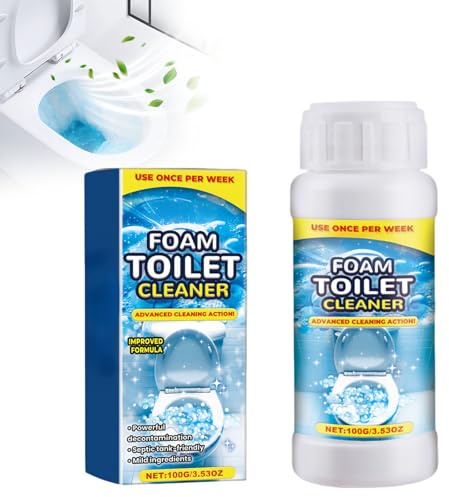 WC Acción Total Limpiador para Inodoro, Limpiador para WC, Cleaning Block Inodoro, Producto de Limpieza Súper Potente con Activo Descalcificador, 3 en 1 Limpieza Profunda, Desodorante Y Antical (1)