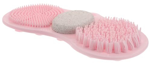 ORFOFE Tapis de Exfoliant avec Ventouses Masseur et Nettoyeur de Tapis Mural Compact pour Bain Soin Exfoliation