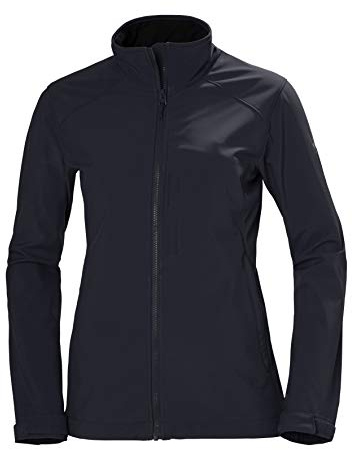 Helly-Hansen Paramount Softshell Jacket for Women, Versatile Coat Durable for Outdoor Adventure, 990 Black - M