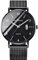 Unendlich U Herren Analog Uhren Slim Minimalist Armbanduhr für Mann Edelstahl Wasserdicht Quarzuhren Arabischen Ziffern-Zifferblatt Datum Mesh-Band 30 M wasserdichte