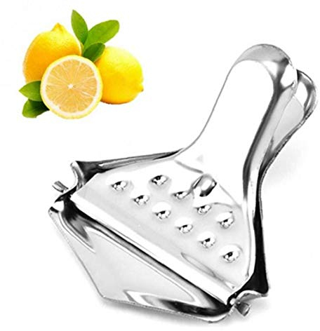 Metall-Handbuch Handpresse Zitronenpresse Edelstahl-Frucht-Lime Orange Entsafter Saft Wedge Werkzeuge Küche Zu