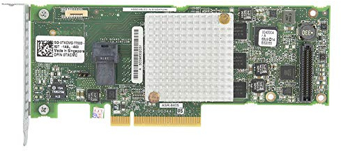 T angxi Adaptador de Controlador Raid para PC, Controlador Raid ASR ‑ 8405 12 GB/s SAS/SATA ASR ‑ 8405 Tarjeta de Control Raid Caché de 1G Adaptador de Tarjeta Raid para/Linux