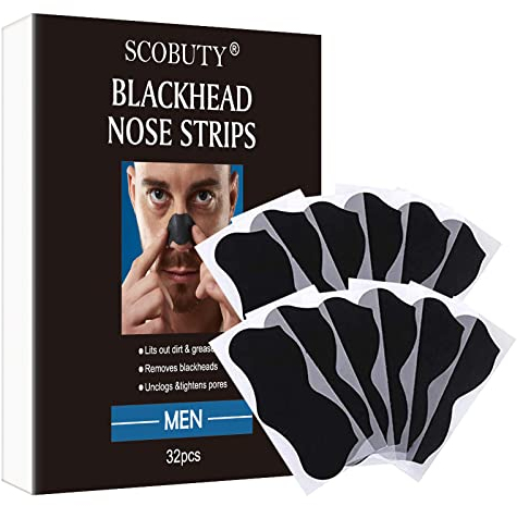 Mitesser Strips,Nosestripes Mitesser, Pore Strips, Anti Mitesser Nasenstrips,Entfernen Mitesser und Unreinheiten,Pore Strips for Blackheads, Plus Werkzeug zum Entfernen von Mitessern,32 Pieces