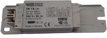 Generico Vossloh Schwabe LN 18.131 reattore a basse perdite 18W 50Hz Bianco Incandescente 180 lumen 1 unità