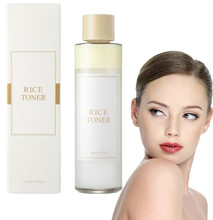 Rice Toner,Rice Toner Gesichtswasser,toner mit reiswasser,Rice Pure Essential Toner,Feuchtigkeitsspendender Reisextrakt,Natürliche Feuchtigkeitscreme Glow Essence,Reis Glow Essence für das Gesicht