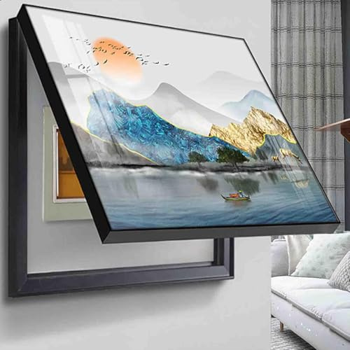 The lid of the electric box, used for distribution-coated electric panels, hanging waterproof wall painting decoration,04,40 * 30