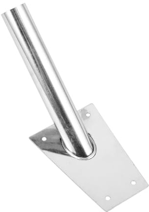 Milisten Support Mural pour Hampe Drapeau Acier Inoxydable Fixation Facile à Installer pour Extérieur Jardin et Événements