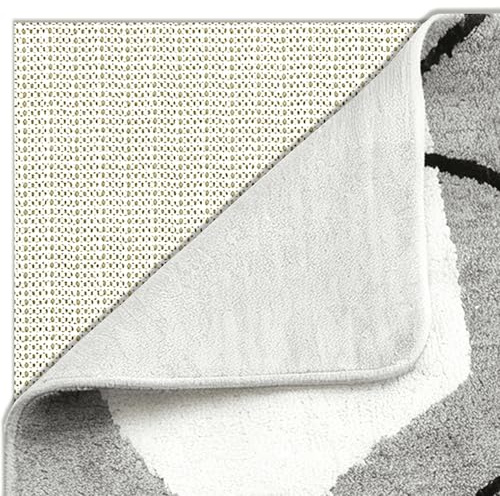 Antideslizante Alfombra 160 x 230 cm Segura e Inodora Base Antideslizante Impermeable para Cajón Maletero de Coche Estantes Paletas, Blanquecino