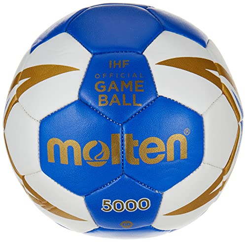 Molten HX300 Balón de Balonmano Blue/White/Gold 00