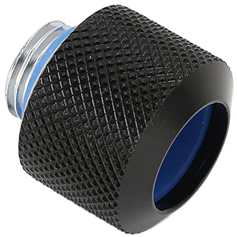 Yunseity Raccordo per Tubo a Compressione in Ottone, Diametro Esterno 24 Mm/0,9 Pollici, Altezza 22 Mm/0,87 Pollici, Filettatura Maschio G1/4 Pollici, Supporto Tubo Rigido PETG/PMMA da 14 Mm (#2)