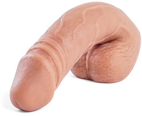 Weicher realistischer Dildo: 13cm lang, 2.6cm breit – betont auf natürliche Weise den männlichen Bauch – für ganztägiges Tragen, kompatibel mit Dessous – Erwachsenenprodukt für maximale Leistung
