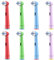8 Count Kids Replacement Heads Compatible with Braun Oral B Electric Toothbrush, Ultra Soft Bristles, Ideal for Kids.