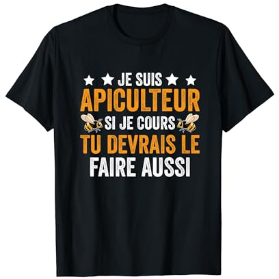 Abeille Drôle Je Suis Apiculteur Miel T-Shirt