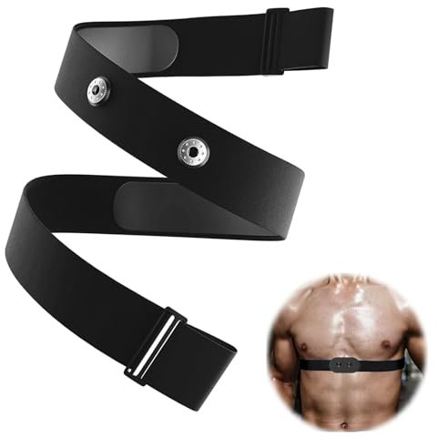 Brustgurt Ersatz Elastischer,V3 Ersatzgurt für ANT,Brustgurt Verstellbarer elastischer Ersatzgurt,Soft Strap Ersatz Brustgurt verstellbar,fit for Polar H1 H10 H9 H7,Garmin,Wahoo,Coospo,Powr Labs et