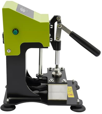 Wärme Pressemaschine,900W Elektrische Heißpressmaschine, 10.63 * 7.87 * 12.99in Kompaktes und Tragbares Wärmepresse,mit LCD-Display, für PU Lederblütenpflanze Extraktion