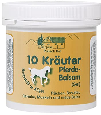 amara-global 3 botes de 250 ml de gel para caballos (10 hierbas)