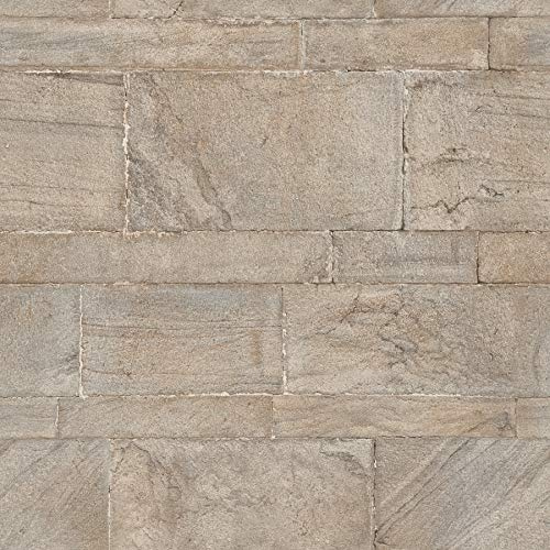 NuWallpaper NU2237HD2 Beige Sandstone Wall Peel & Stick Wallpaper, Brown