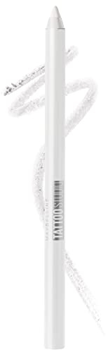 MAYBELLINE - TattooStudio Sharpenable Gel Pencil Eyeliner Polished White - 0.04 oz (1.1 g)