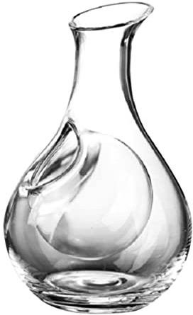 Decanters Globe Decanter - Jarra de vino japonesa con bolsillo para hielo, dispensador de licor frío, dispensador de licor de vino tinto de 385 ml para fiesta en casa, bar