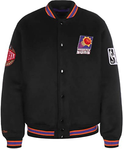 Mitchell & Ness M&N HWC - Chaqueta universitaria de lana pesada - Utah Jazz - M