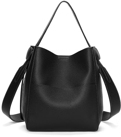 SENDEFN Sac Cabas Femme, Sacs à Main Portés Épaule Femme avec Large Bandoulière, Multi Poche Plusieurs Compartiments Crossbody Bag en Cuir Vegan