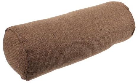 Alipis Cuscino Cilindrico Yoga Bolster in Cotone e Lino per Supporto Confortevole, Versatile Accessorio lo Yoga come Supporto Lombare