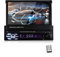 BOOMBOOST 1 DIN 7 Inch 1080P Car Stereo Radio Player LCD Touch Screen Support Mirror Link Function Bluetooth Handsfree