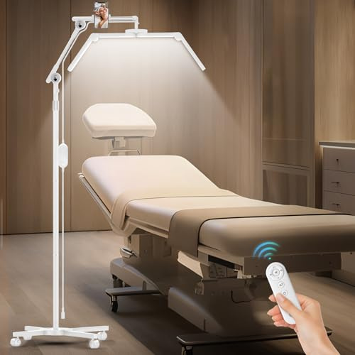 CGBE Lampe Extension de Cils Ultra-Large Pliable LED pour Salon de Beauté