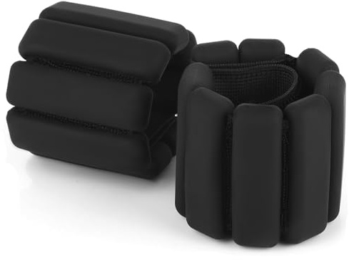 2 pz Peso del Polso Regolabile Peso della Caviglia, Pesi Regolabili per Polso e Caviglia, Ideale per Yoga, Pilates, Corsa, Nuoto e Allenamento Forza