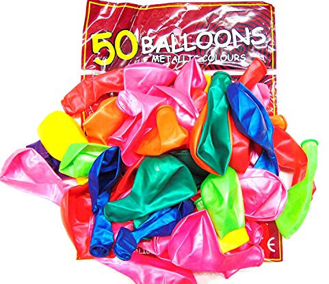 150 Assorted Colour 12 Inch Latex Balloons