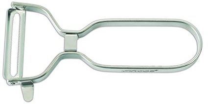 ARCOS Pelador de Tomate Profesional de Acero Inoxidable Cromado 130 Mm. Pelador de Verduras y Hortalizas. Apto Lavavajillas. Color Plata