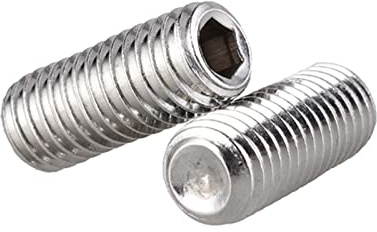 ORANXIN Presa esagonale Viti di arresto Acciaio inossidabile 304 Esagono Viti Senza testa Allen Pomello M4 x 4mm 50 Pcs