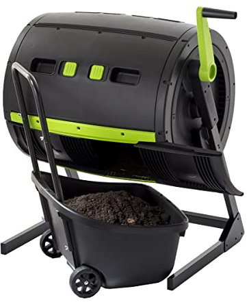 Maze Compost Tumbler 245 Litre with Composting Cart