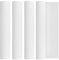 KEILEOHO Lot de 4 rouleaux de papier à dessin - Blanc - 30 cm x 15 m - 70 g/m² - Chevalet - Rouleau de papier à dessin - Blanc