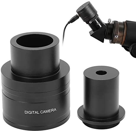 Juego de Oculares de Telescopio, 200 W de Alta Definición para Telescopio Astronómico, Lentes de Telescopio Electrónico de 1,25 Pulgadas, Resolución de 1920 X 1080, Interfaz USB