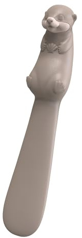 Winkee - Spatola da colazione in silicone multifunzionale: coltello da burro, spatola in silicone piccola, spatola da cucina I Smart Kitchen Aid I Food Safe