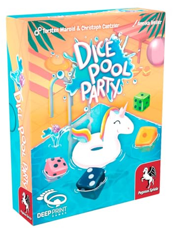 Dice Pool Party Board Game
