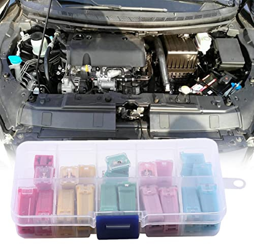 Kit di Fusibili Case Mini Jcase Fuse Assortimento 20A / 30A / 40A / 50A / 60A Adatto per Ford Chevy/GM Nissan E Toyota Pickup Trucks Auto E SUV (20 Pezzi)