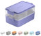 linoroso Bento Lunch Box for Adults with 3 Compartments Lunchbox with Sauce Container and Utensils, Bento Boxes for Microwave and Dishwasher Plastic BPA-Free As Sandwich Snack Salad Box - Veri Peri