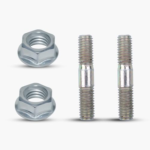 Haishine Kit goujons et écrous de barre pour Husqvarna 136 137 141 142 pièces de scie à chaîne
