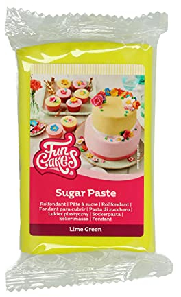 FunCakes Pasta de Azúcar Verde Lima 250 g